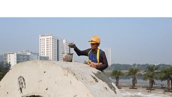 Tận thấy không khí hối hả tại công viên Phùng Khoang những ngày đầu năm