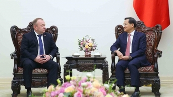 Phó Thủ tướng Lê Minh Khái tiếp Chủ tịch Ủy ban Giám định tư pháp Belarus