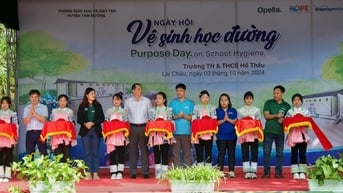 Long Châu cùng khách hàng chung tay mang đến môi trường học đường sạch sẽ, an toàn