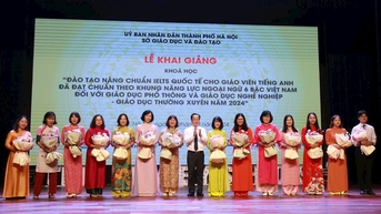 Hà Nội đào tạo nâng chuẩn IELTS quốc tế cho 1.900 giáo viên tiếng Anh