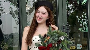 Sắc trắng phủ sóng cho nàng tỏa sáng dịp Giáng sinh