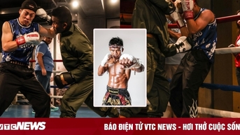 ‘Thánh Muay’ Buakaw ra đòn như mưa khi đấu tập với con trai huyền thoại