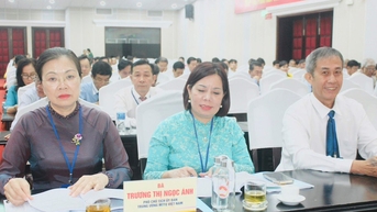 Phó Chủ tịch Trương Thị Ngọc Ánh dự Đại hội Mặt trận tỉnh Bình Thuận