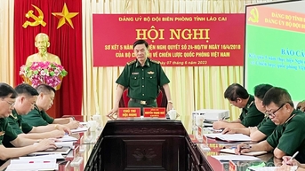 Sơ kết 5 năm thực hiện Nghị quyết số 24 của Bộ Chính trị về Chiến lược Quốc phòng Việt Nam