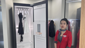 LG ra mắt tủ chăm sóc quần áo thông minh LG Styler