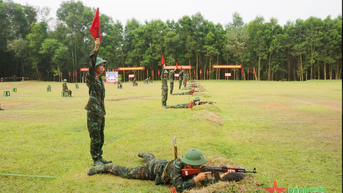 Bước trưởng thành của chiến sĩ mới