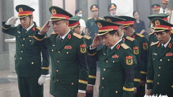 Tiễn biệt 12 liệt sĩ hy sinh trong diễn tập