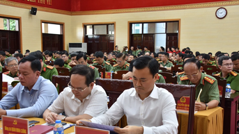 Đảm bảo an ninh trật tự địa bàn giáp ranh giữa 7 tỉnh, thành phố