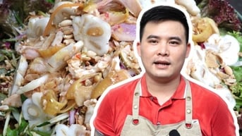 Bán gỏi gà măng cụt thu 100 triệu đồng mỗi ngày