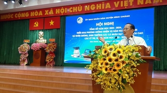 Bình Chánh đưa ra giải pháp giữ học sinh ở lại học tại huyện khi lên lớp 10