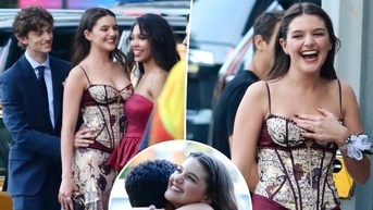 Suri Cruise មើលទៅគួរឱ្យភ្ញាក់ផ្អើលនៅឯពិធីជប់លៀងលាវិទ្យាល័យរបស់នាង