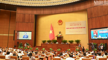 [Ảnh] Chất vấn và trả lời chất vấn các nhóm lĩnh vực tại Phiên họp thứ 36 Ủy ban Thường vụ Quốc hội