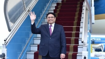 Thủ tướng Chính phủ Phạm Minh Chính lên đường thăm Trung Quốc và dự Hội nghị WEF Thiên Tân