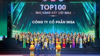 MISA được vinh danh giải thưởng Sao vàng đất Việt 2024