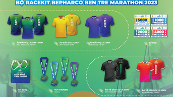 Khởi động Giải chạy bộ Bepharco Bến Tre Marathon 2023 | Phụ nữ