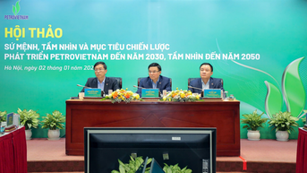 Petrovietnam dẫn dắt chuyển dịch năng lượng đất nước trong sứ mệnh, tầm nhìn mới