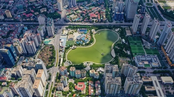 Hồ điều hòa và các công viên hiện đại làm thay đổi diện mạo Thủ đô