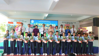 Lễ khai giảng đầu tiên tại Trường THCS Nguyễn Thái Bình