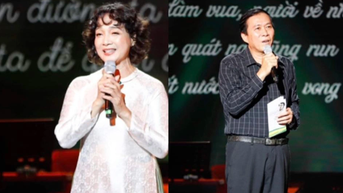 NSND Lê Khanh, NSƯT Đỗ Kỷ xúc động trong đêm nhạc Lưu Quang Vũ