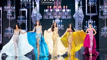 미스 그랜드 인터내셔널 2023 참가자들이 이브닝 가운과 비키니로 무대를 '불태웠다'