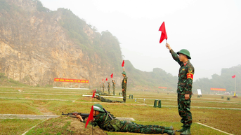 Thi đua luyện giỏi, rèn nghiêm