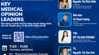 Hội thảo phương thức mới về truyền thông y tế