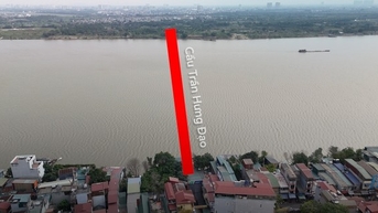 Nhìn cận vị trí cầu Trần Hưng Đạo trị giá 16.000 tỷ sắp được Hà Nội khởi công xây dựng