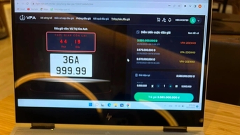 Biển ngũ quý 9 từng bị bỏ cọc trúng đấu giá hơn 5 tỷ đồng