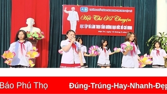 Hội thi kể chuyện học tập và làm theo tấm gương đạo đức Hồ Chí Minh