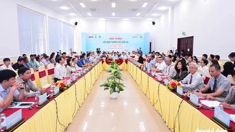 ភ្ញៀវជាង 150 នាក់បានចូលរួមសិក្ខាសាលាស្តីពីការកសាងម៉ាកសញ្ញាជាតិសម្រាប់អង្ករវៀតណាម។