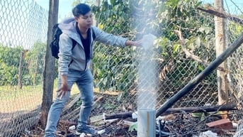 Giếng khoan lạ ở Gia Lai vẫn phun cột nước cao 7m suốt cả tháng