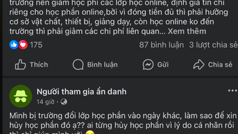 Sinh viên yêu cầu giảm phí học trực tuyến, trường nói gì?