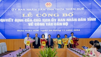 Thừa Thiên - Huế: Điều động, bổ nhiệm nhiều cán bộ chủ chốt