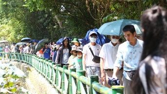Người con muôn phương về thăm quê Bác trong ngày thống nhất non sông