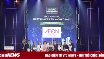 AEON Vietnam, 유통업계 '베트남 최고의 직장'으로 선정