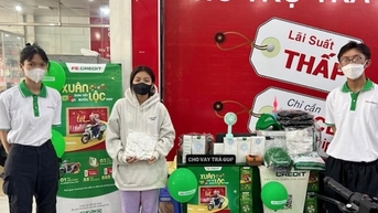 Tết an khang, rước xế sang, lãi suất siêu hời
