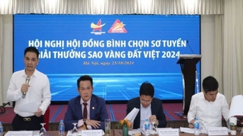 Giải thưởng Sao Vàng đất Việt 2024 hoàn tất vòng sơ tuyển