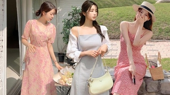 여름 내내 젊고 빛나는 모습을 유지하기 위해 구매해야 할 밝은 색상의 드레스 5가지
