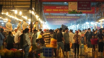 Thời gian hoạt động của các chợ đầu mối ở TPHCM trong dịp Tết