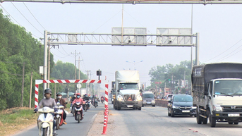 Thí điểm phạt nguội xe quá tải từ dữ liệu trạm cân đường tỉnh 741
