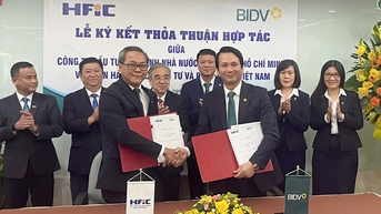 HFIC và BIDV ký thỏa thuận hợp tác, tăng thêm nguồn vốn ưu đãi cho TP.HCM