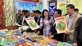 Hội Báo Xuân Lâm Đồng giới thiệu hơn 120 ấn phẩm báo, tạp chí Xuân