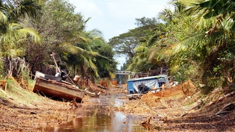 Cà Mau đề xuất dẫn nước ngọt về tỉnh để hạn chế sụt lún