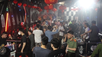 Phát hiện 29 người dương tính ma túy trong bar Angel Club