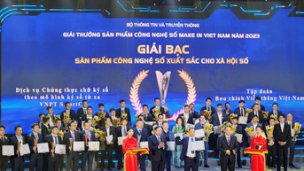 Sản phẩm số của VNPT “chinh phục” Make in Vietnam 2023