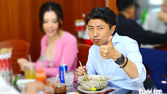 Nghị sĩ Yoichiro: Nhiều người Nhật đều đồng tình 'phở Việt Nam rất ngon'