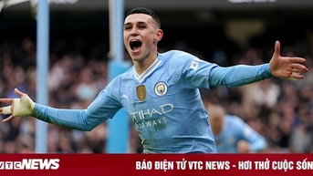 Foden xuất sắc, Man City thắng ngược Man Utd