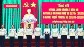 Bộ Tư lệnh Vùng Cảnh sát biển 2 tổng kết đợt thi đua