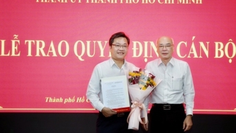 Thành ủy TP HCM trao quyết định bổ nhiệm Phó Tổng Biên tập Báo Người Lao Động