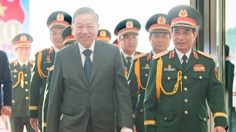 Tổng Bí thư Tô Lâm dự lễ kỷ niệm 80 năm Ngày thành lập Quân đội nhân dân